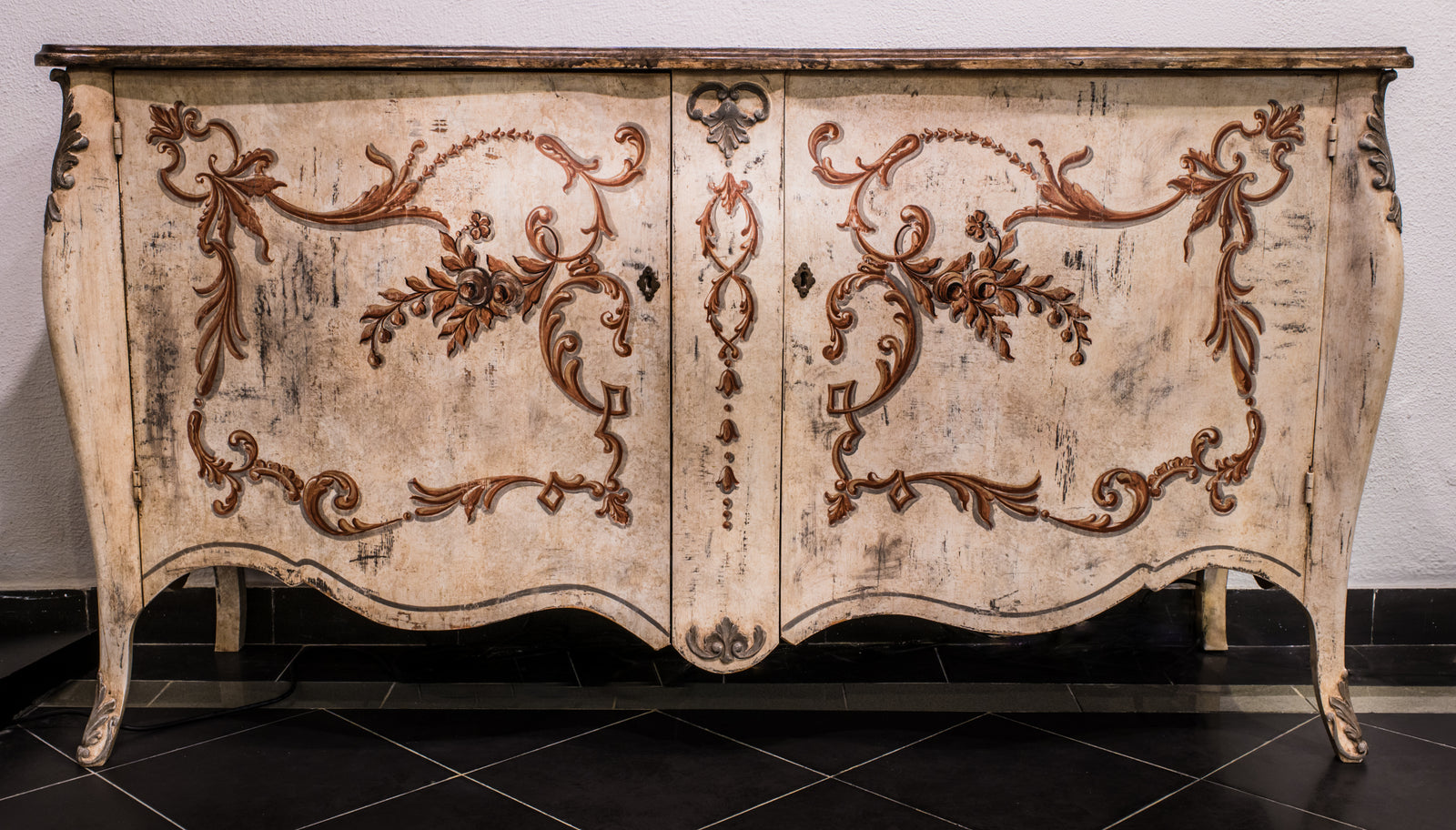 Distressed Italian Sideboard