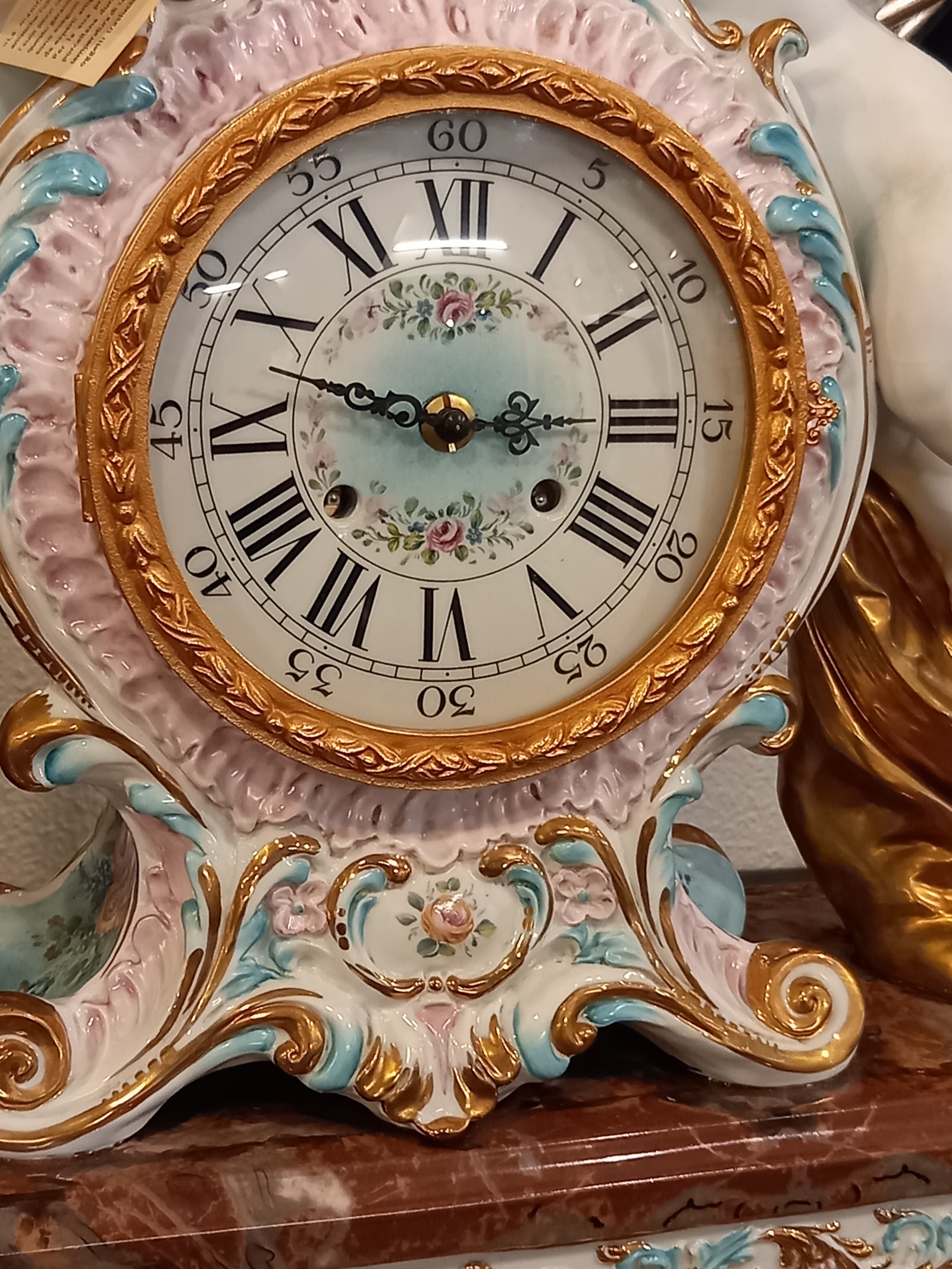 Putti Mantel Clock