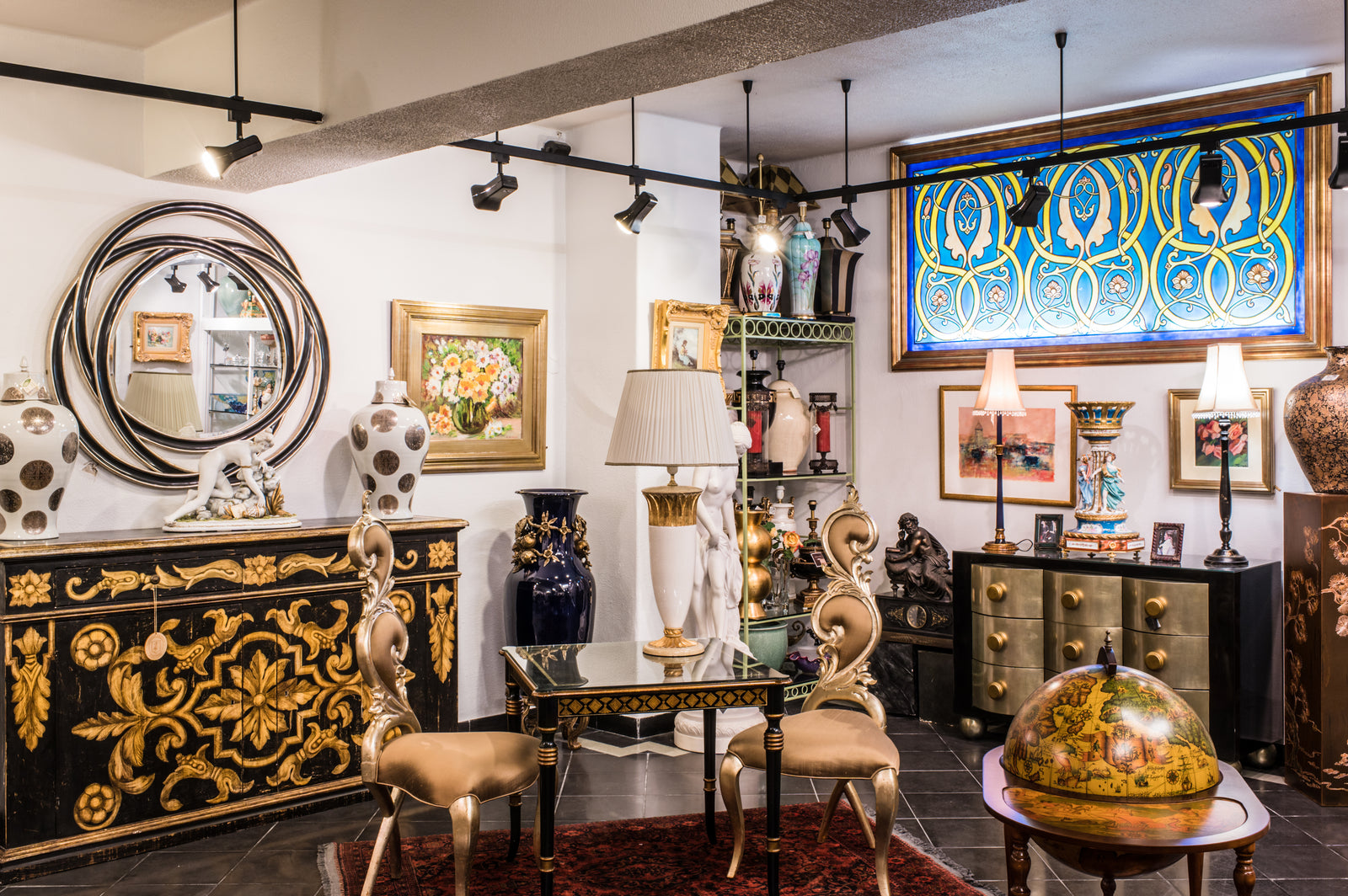 Set of Two Upholstered Chairs