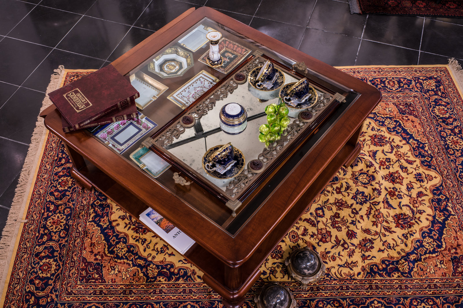 Square Vitrine Coffee Table