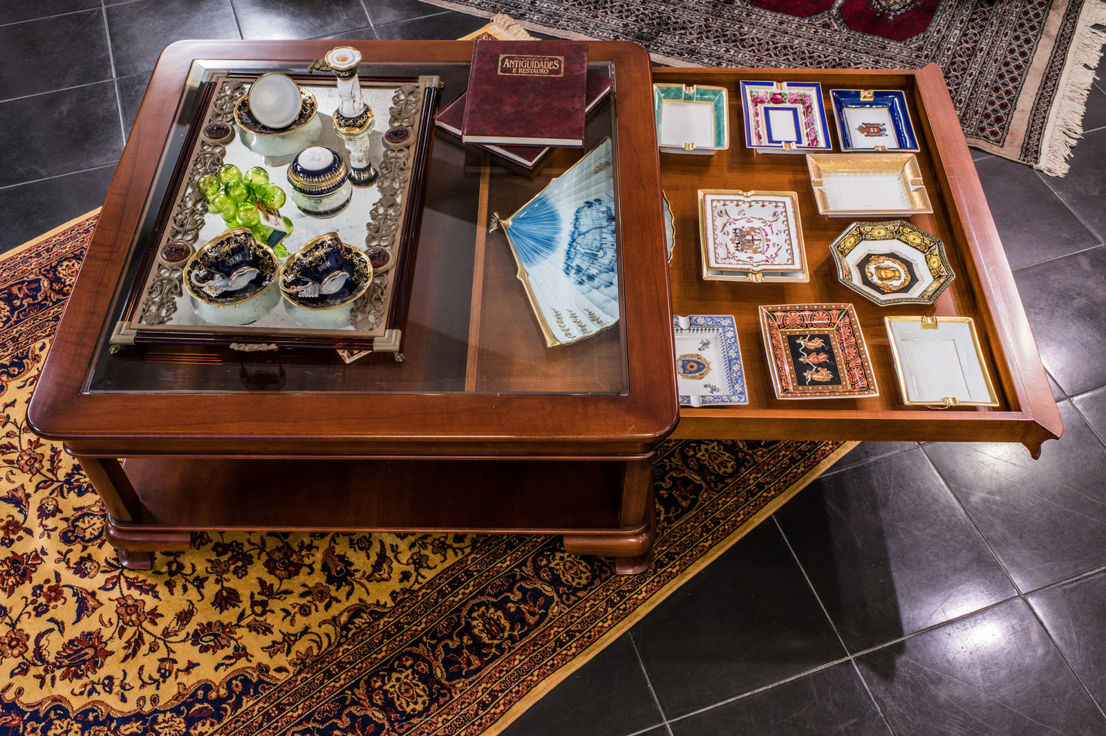 Square Vitrine Coffee Table