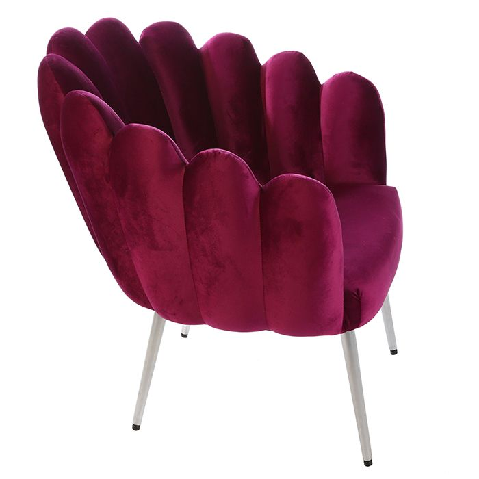 Velvet Lounge Chair