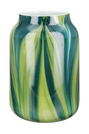 Green Candy Glass Vase Collection