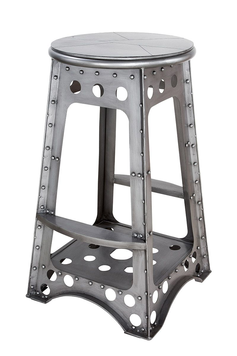 Metal Stool Aviation