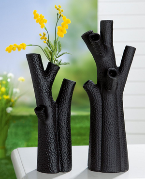 Black Metal Branch Vase