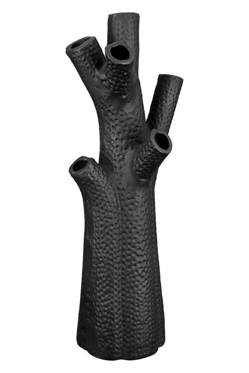 Black Metal Branch Vase