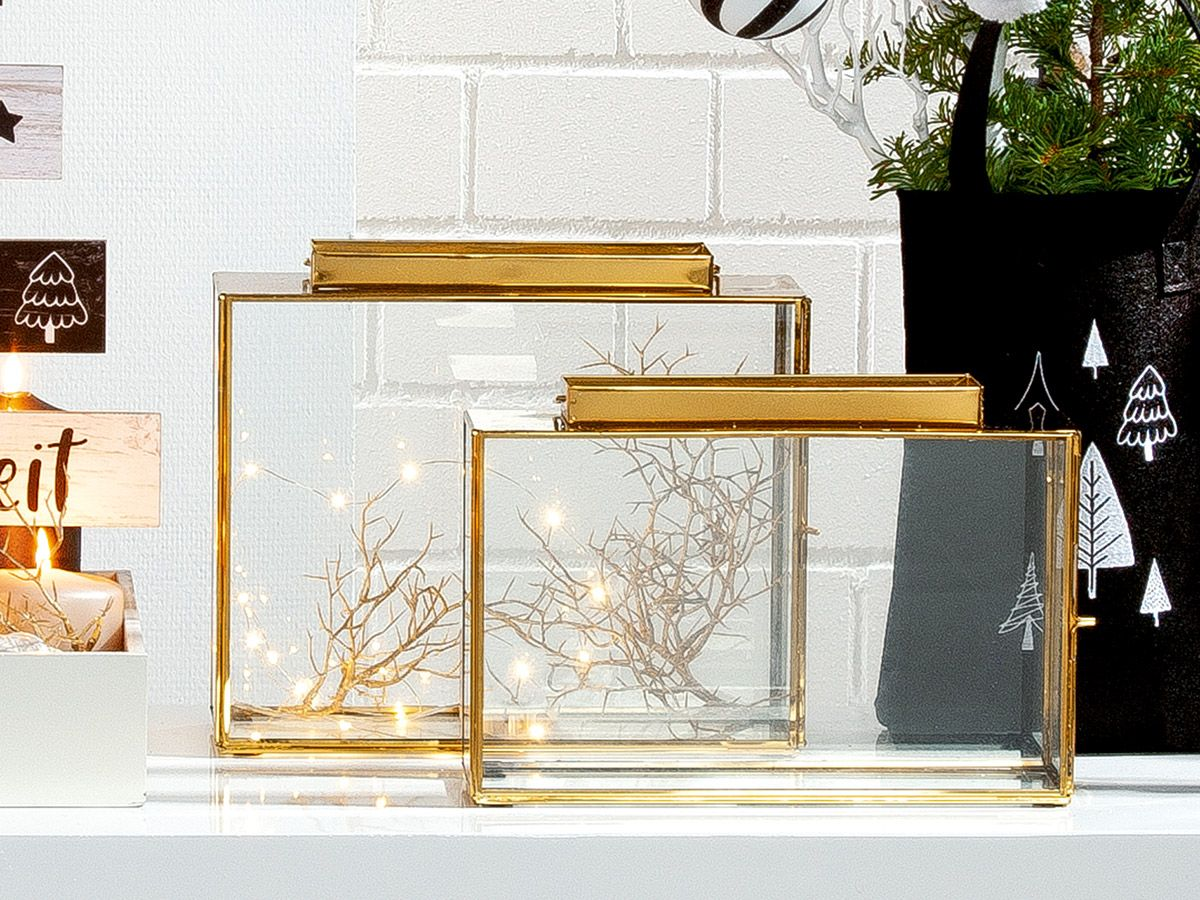 Cozy Hurricane Candle Holder