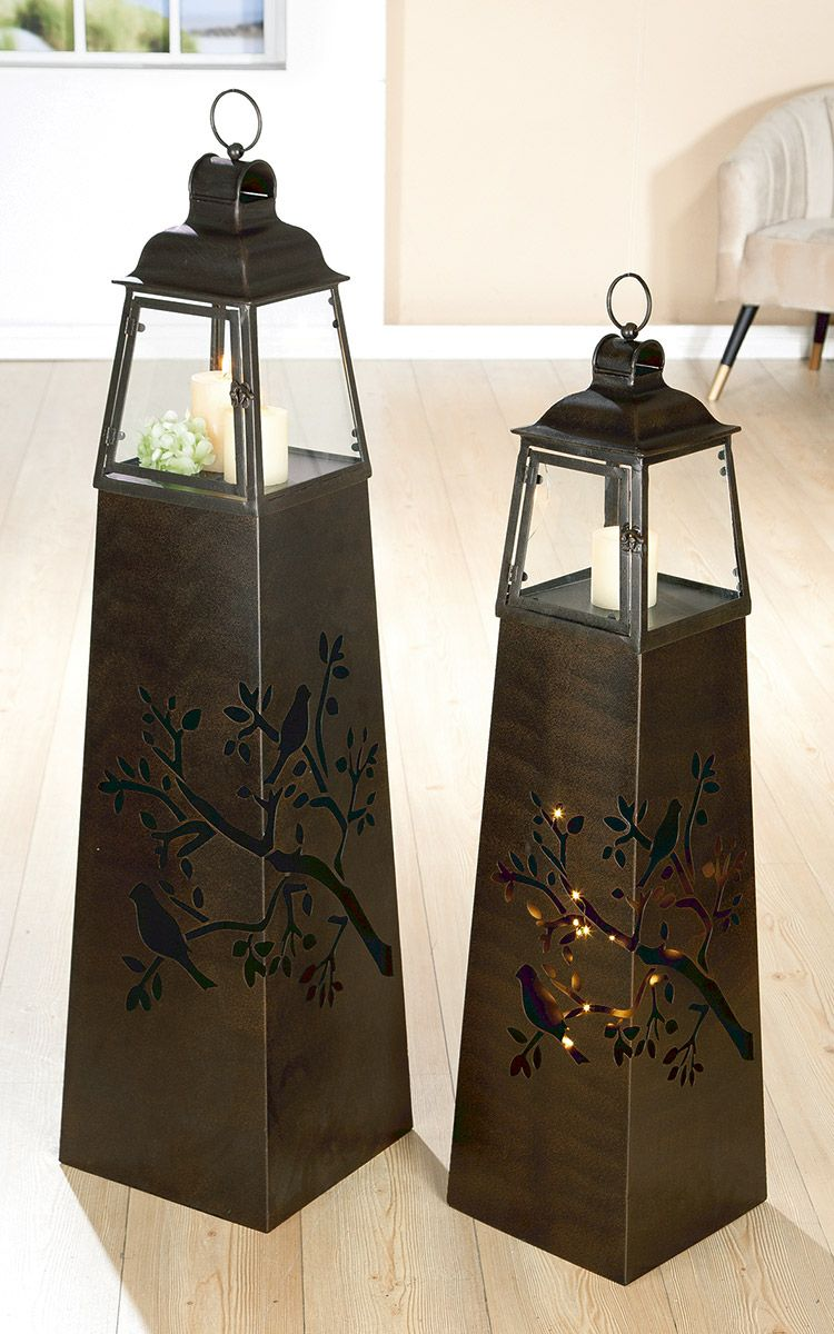 Metal Lantern Column