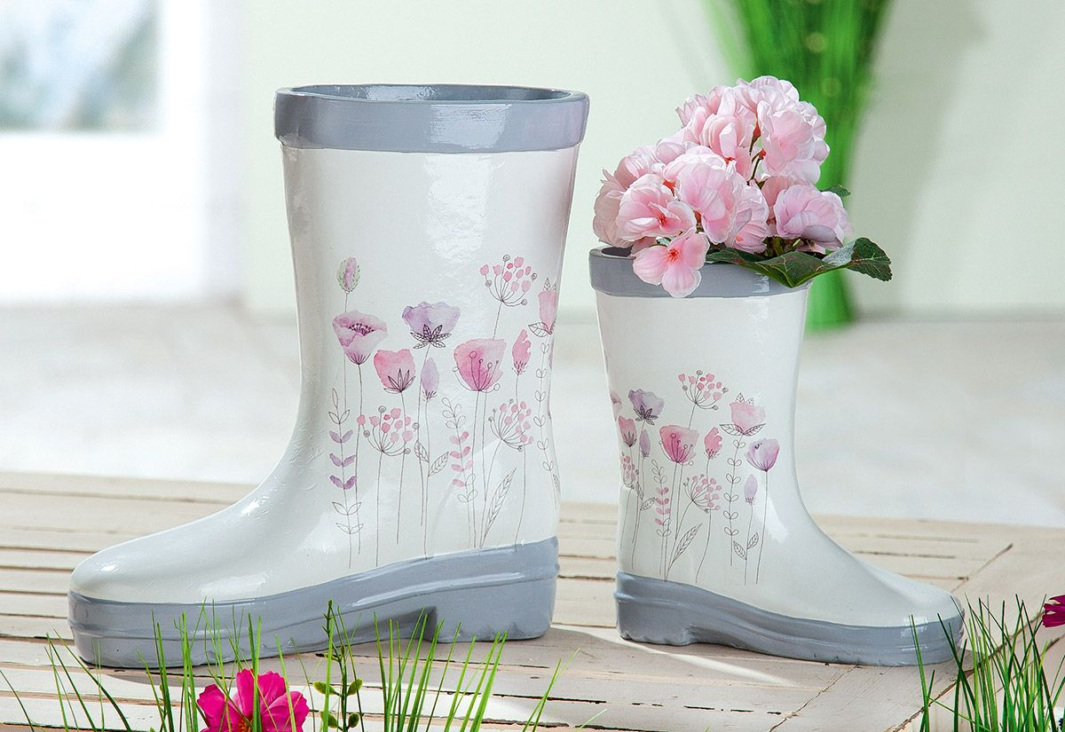 Rain Boot Vase