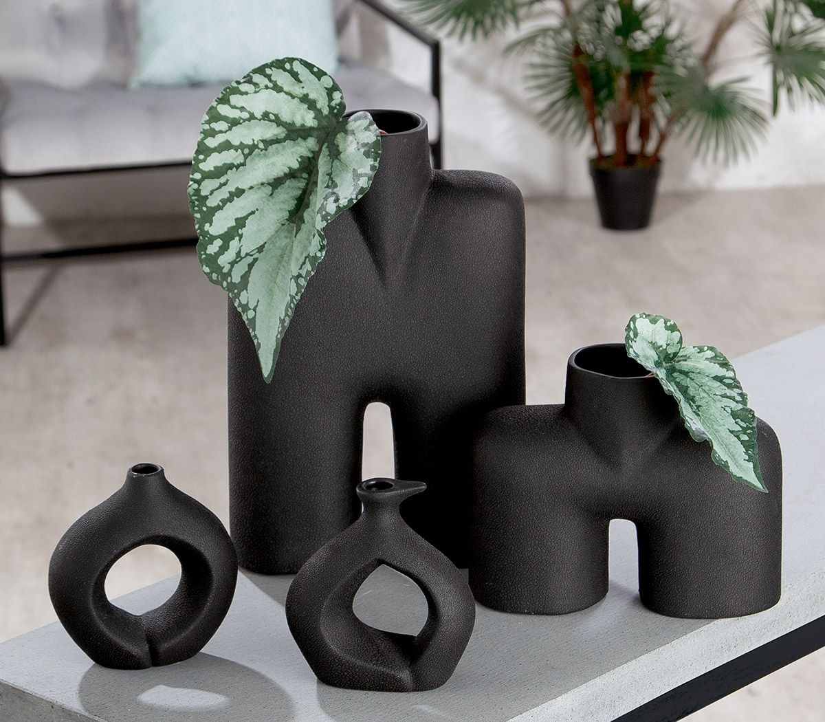Noire Vase Collection