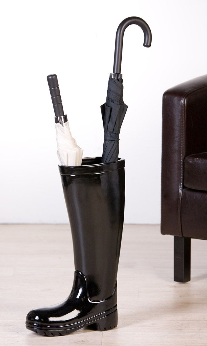 Glossy Boot Umbrella Stand