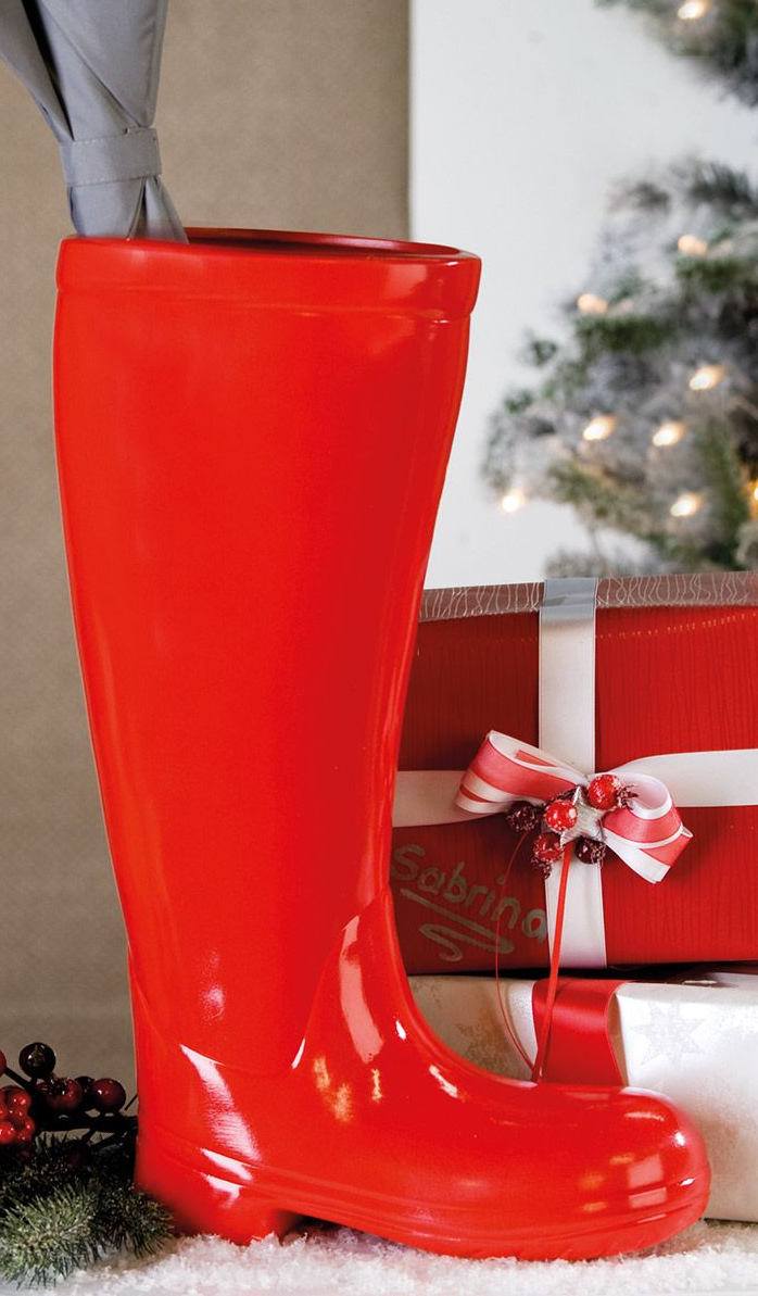 Glossy Boot Umbrella Stand