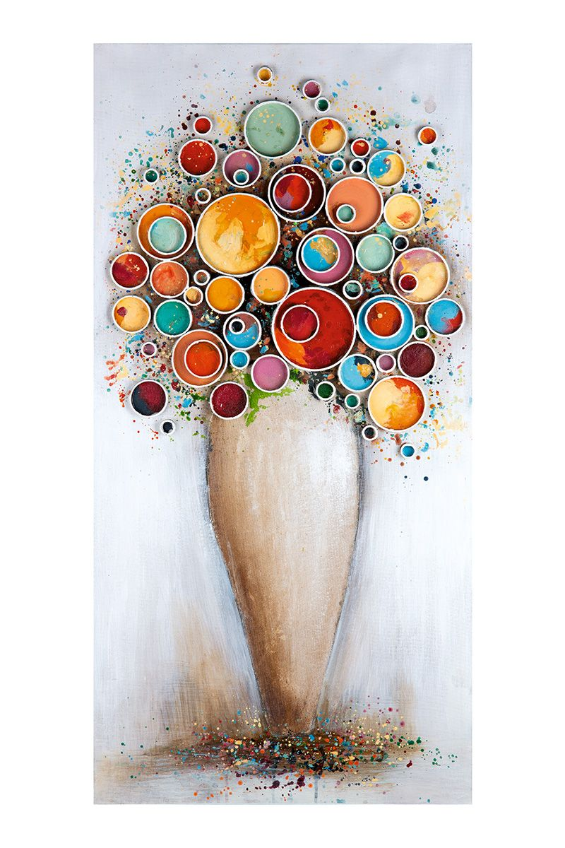 Floor Vase with Flowers