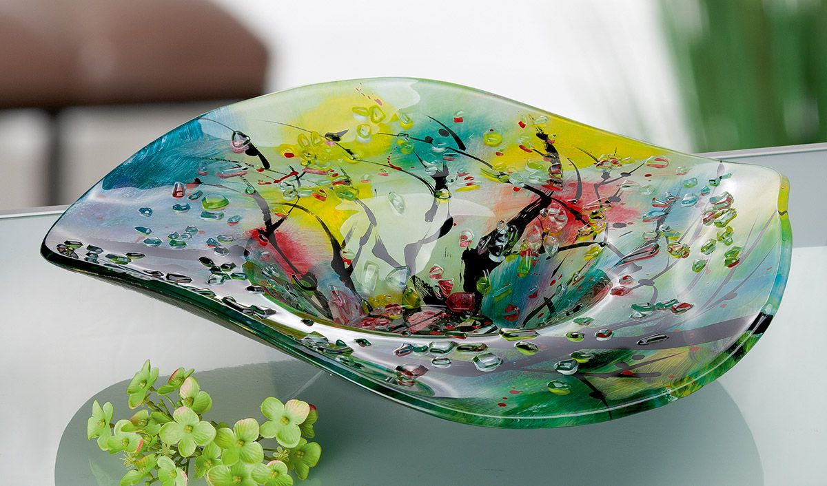 Spring Glass Bowl