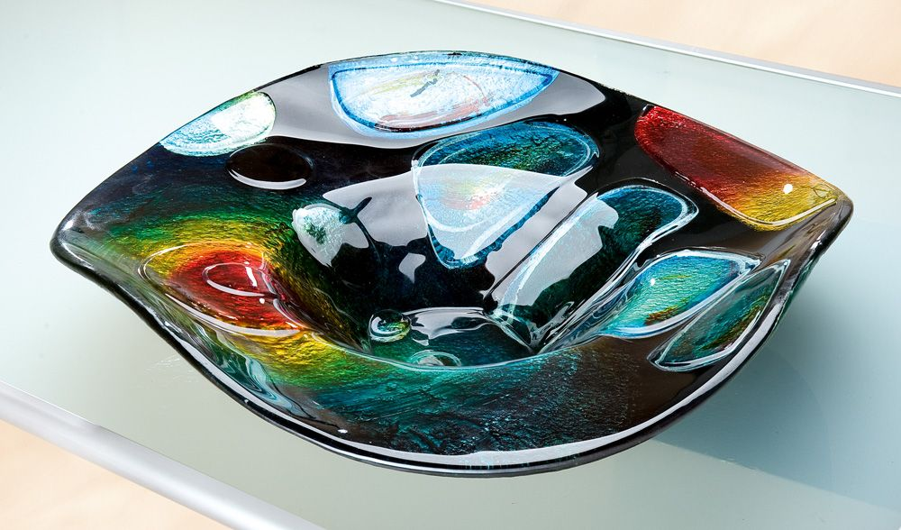 Tropical Glass Bowl