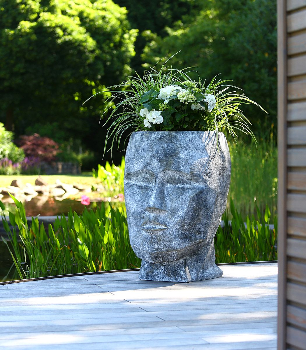 Head Outdoor Planter