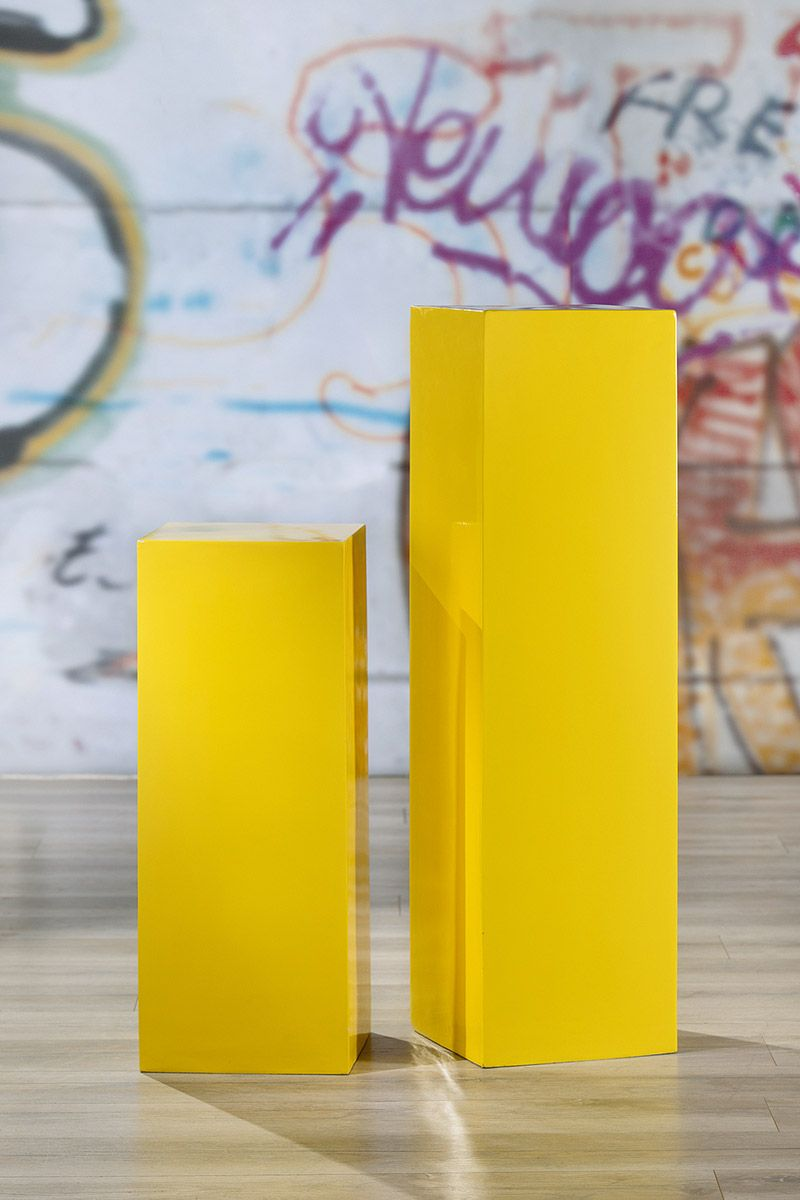 Yellow Glossy Column