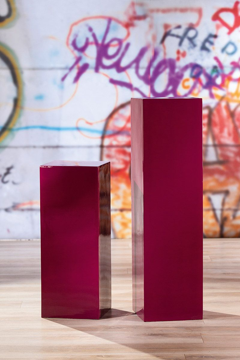 Fuchsia Glossy Column