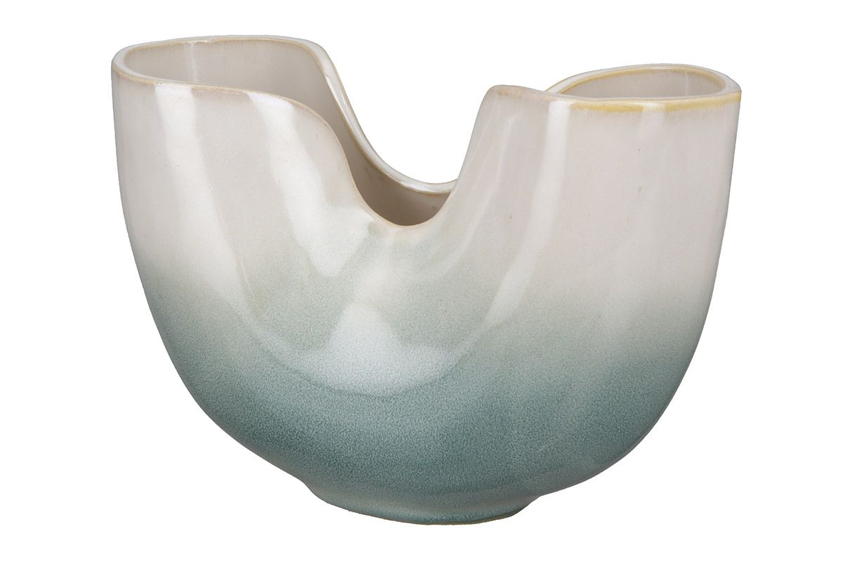 Ceramic Open Dégradé Vase