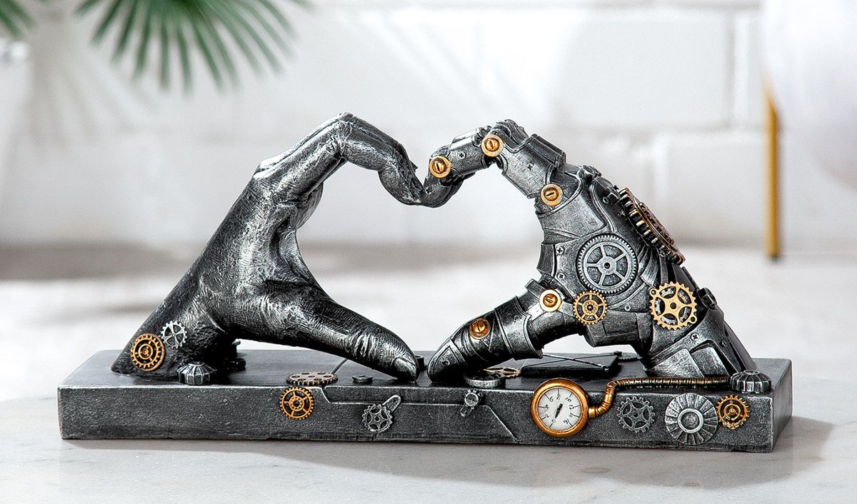 Steampunk Hand Heart