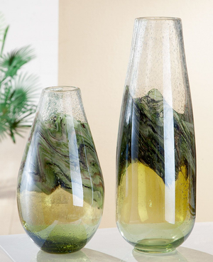 Lemon Glass Vase