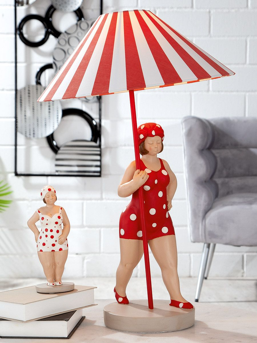 Vintage Bathing Suit Lamp