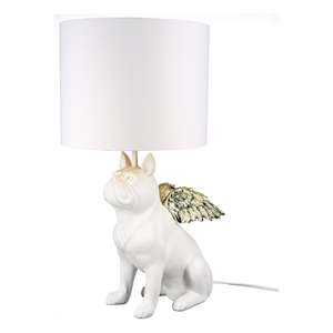 Flying Frenchie Table Lamp
