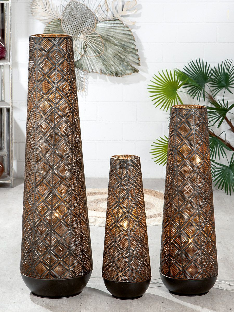 Metal Floor Vase Lamps Almazar