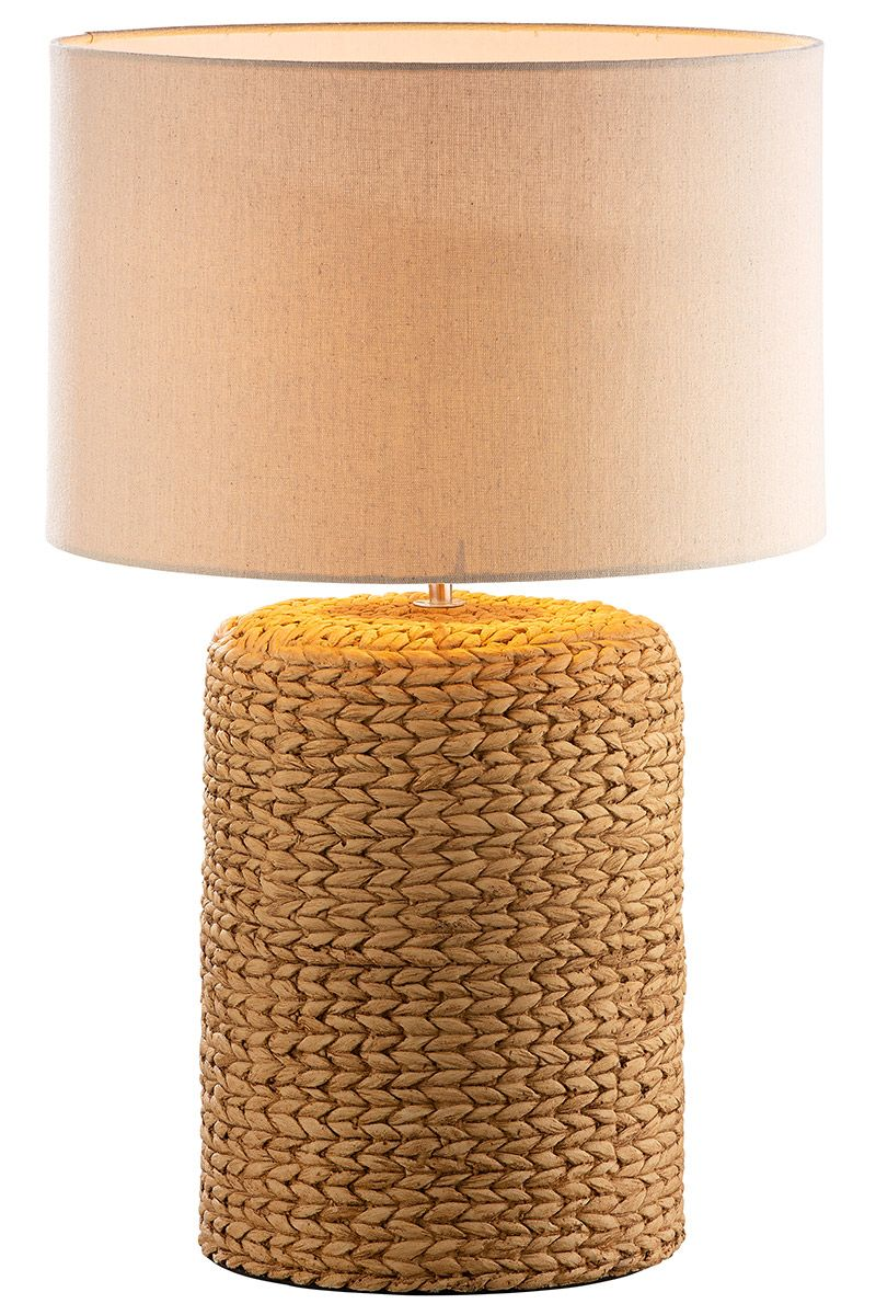 Natural Fiber Table Lamp
