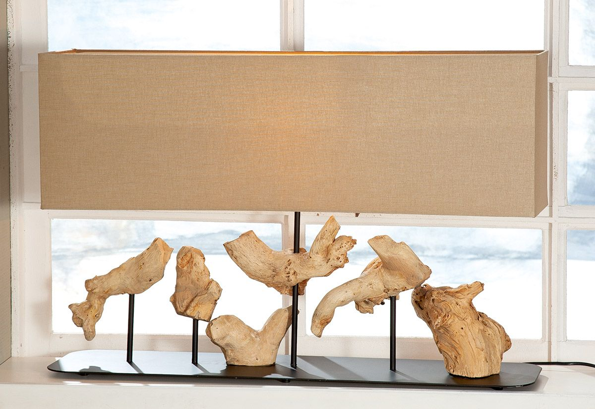 Woods Natural Table Lamp Driftwood