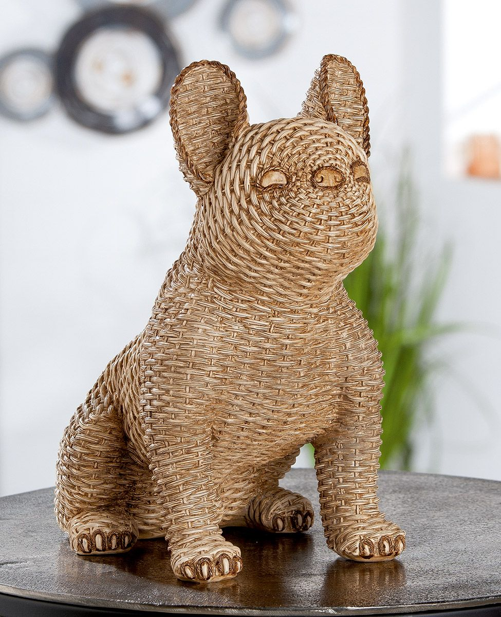 French Bulldog in Rattan Look