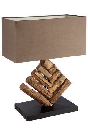 Woods Natural Table Lamp Sticks Brown