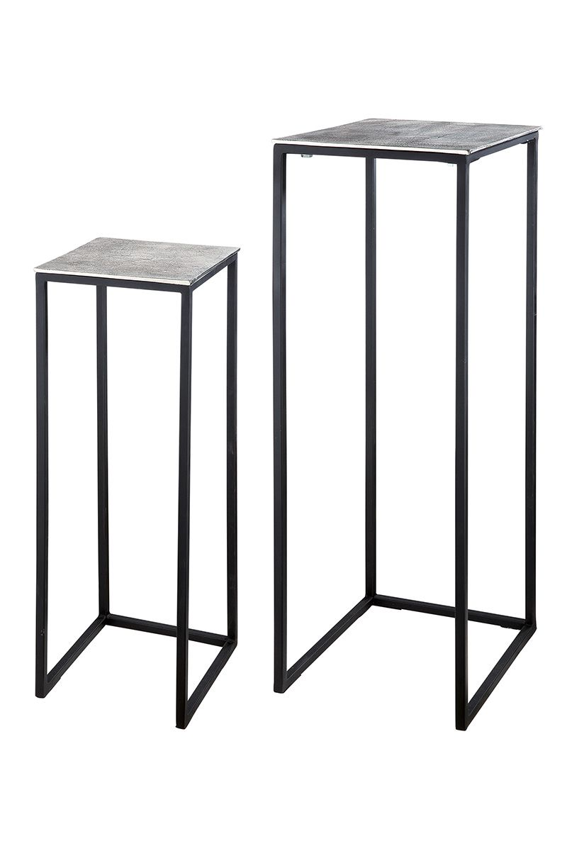High Duo Side Table Set