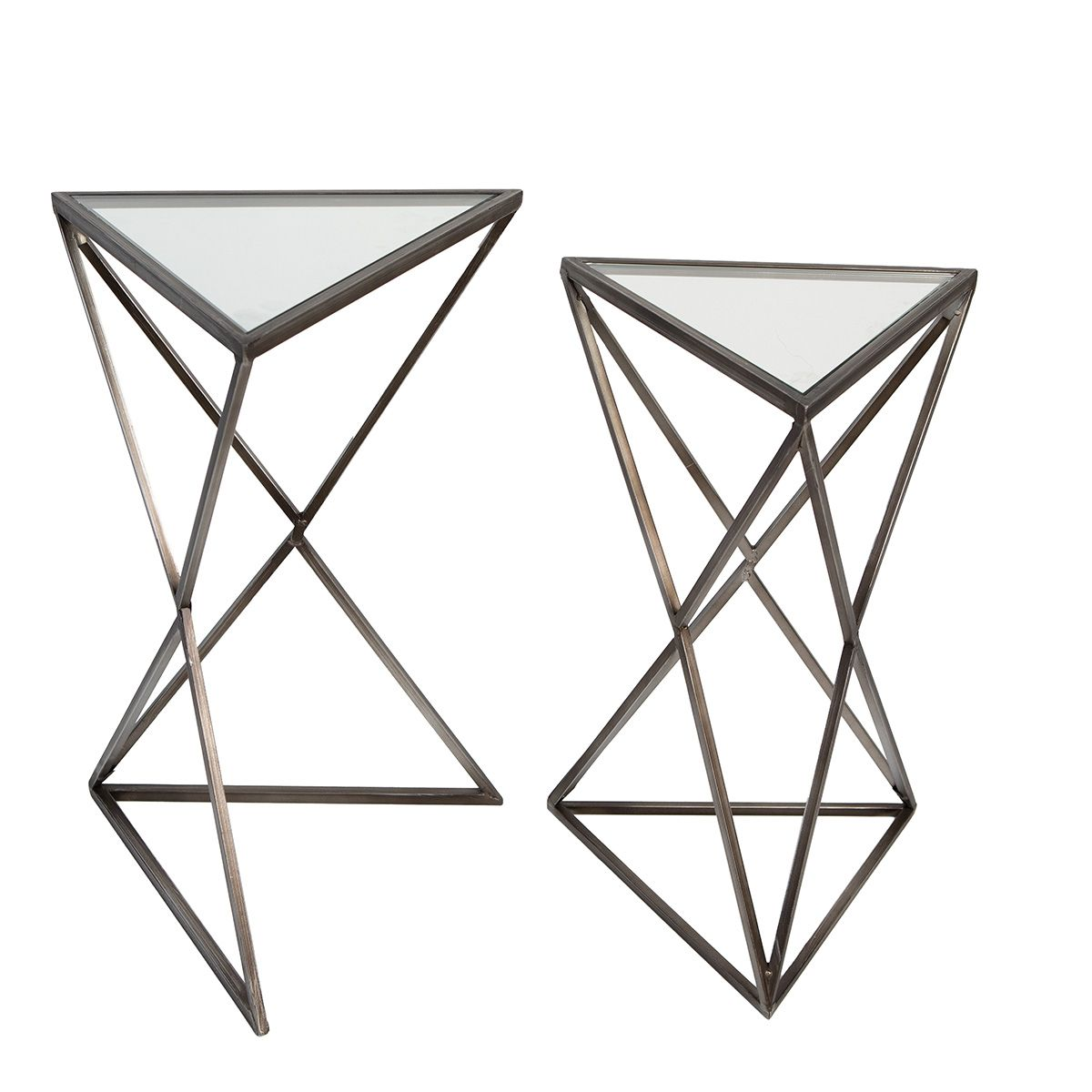 Triangle Side Table Set