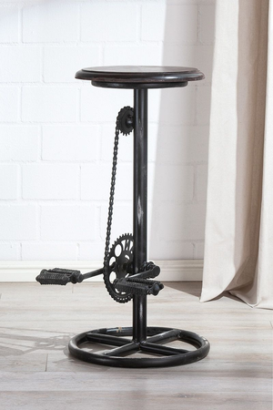 Recycled Metal Parts Stool