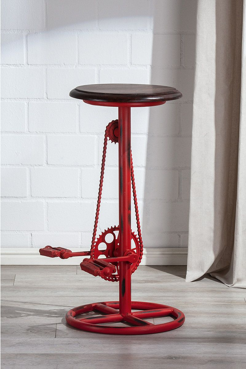 Recycled Metal Parts Stool