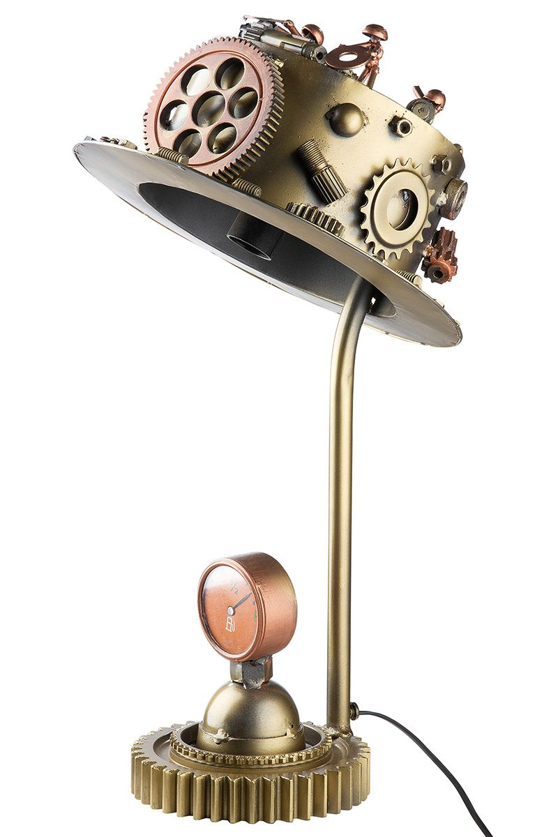 Industrial Hat Table Lamp