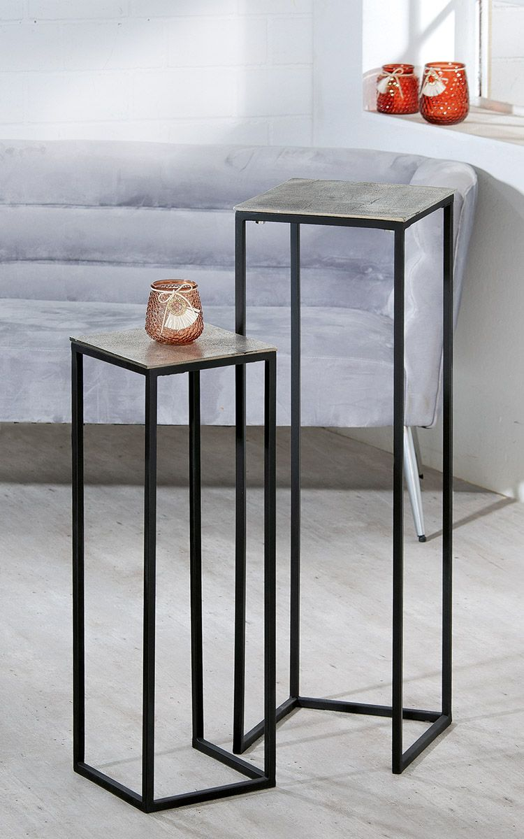 High Duo Side Table Set