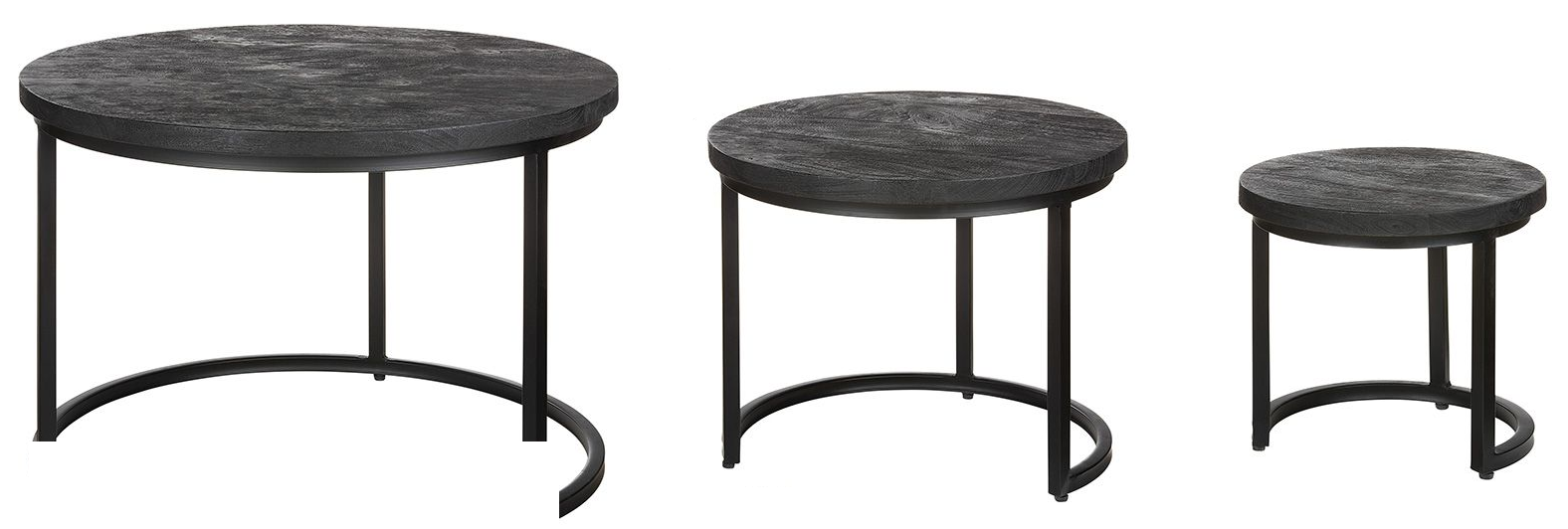 Nero Side Table Set