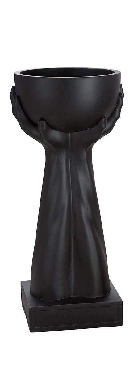Black Hands Planter Stand